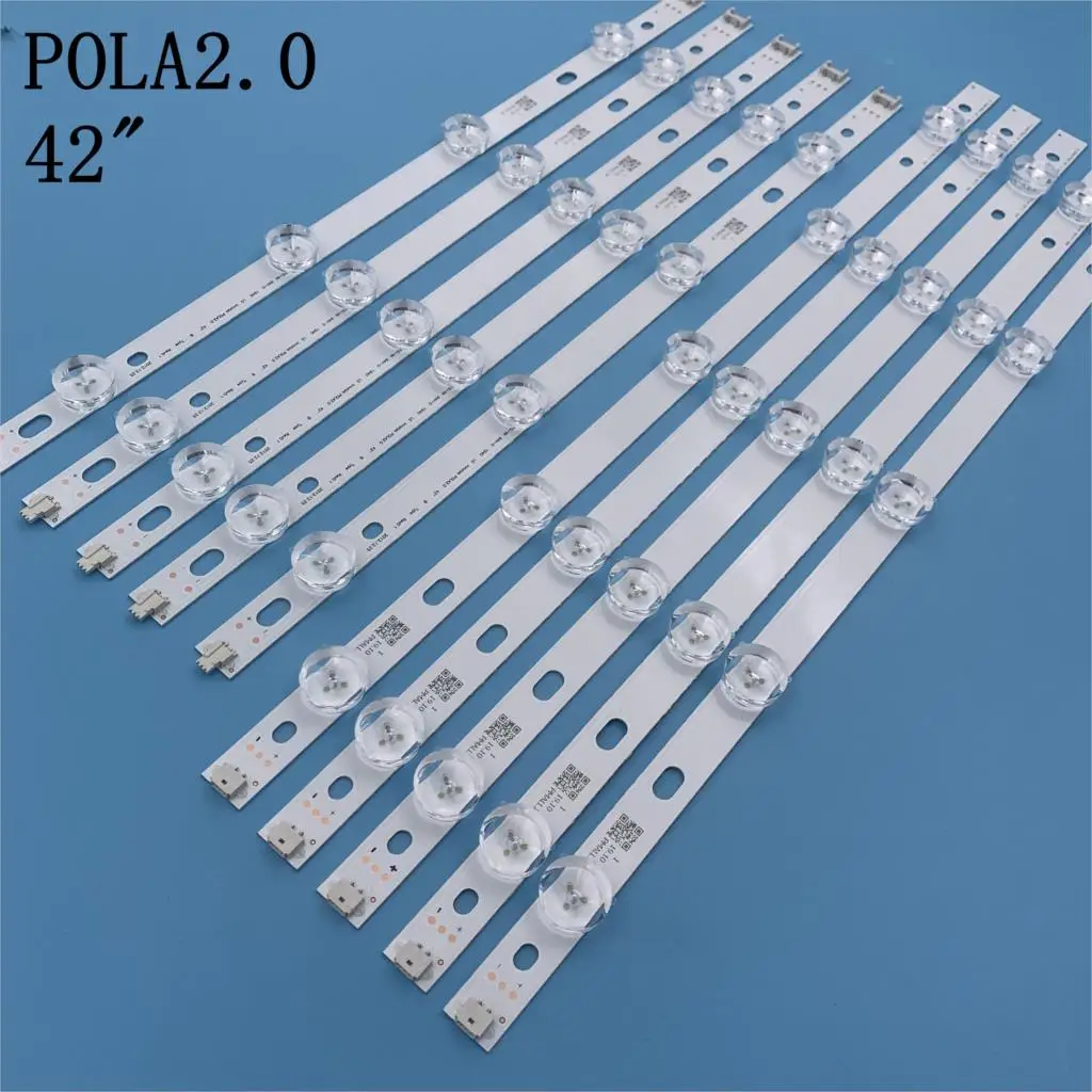 100% Новый светодиодный 9 s 850 мм для LG 42 дюйма T420HVN05.2 innotek POLA2.0 42 "A POLA 2,0 42 B тип
100% Новый светодиодный 9 s 850 мм для LG 42 дюйма T420HVN05.2 innotek POLA2.0 42 "A POLA 2,0 42 B тип