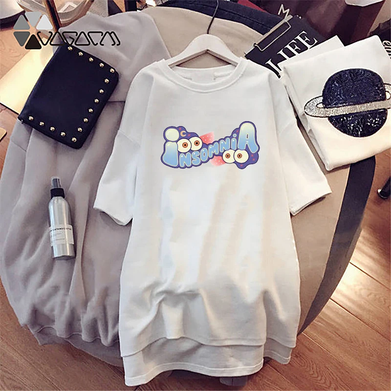 Letter Print Cute Plus Size Harajuku Women Dresses Short Sleeve Mini Tshirt Dress Loose Summer Casual O-Neck Robes Streetwear
Letter Print Cute Plus Size Harajuku Women Dresses Short Sleeve Mini Tshirt Dress Loose Summer Casual O-Neck Robes Streetwear