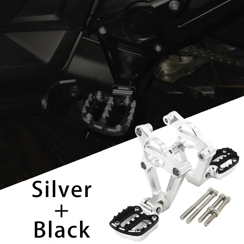 New Silver Foot Pegs Footpegs For Honda XADV750 XADV 750 2017 Accessories
New Silver Foot Pegs Footpegs For Honda XADV750 XADV 750 2017 Accessories