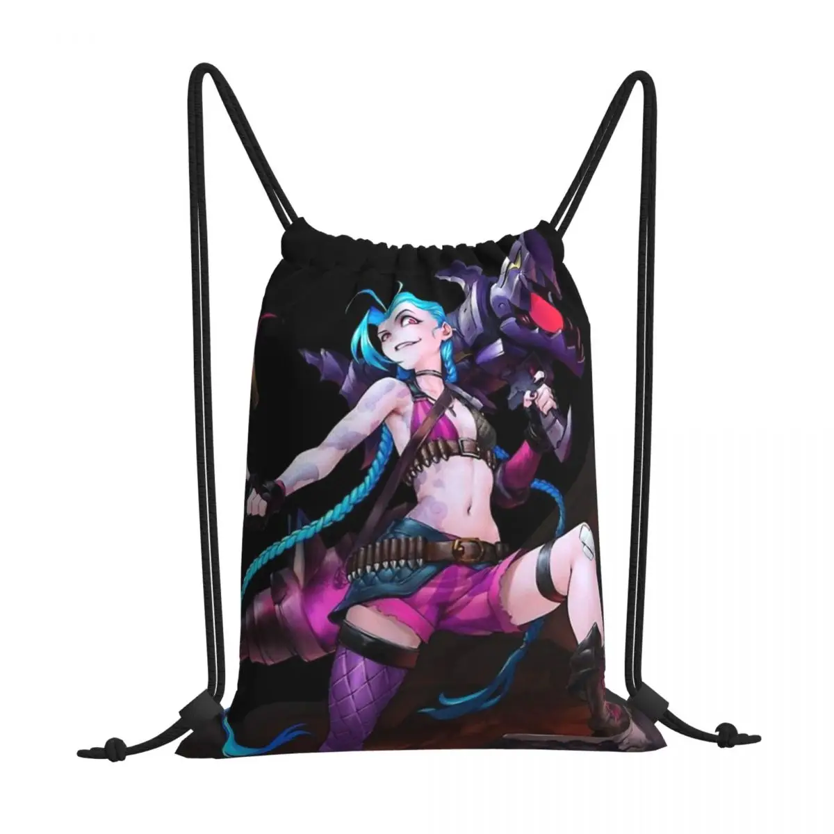 Get Jinxed Poster Arcane League of Legends Drawstring Bags Gym Unisex Waterproof Storage Organize Bundle Pocket Rope Bag
Get Jinxed Poster Arcane League of Legends Drawstring Bags Gym Unisex Waterproof Storage Organize Bundle Pocket Rope Bag