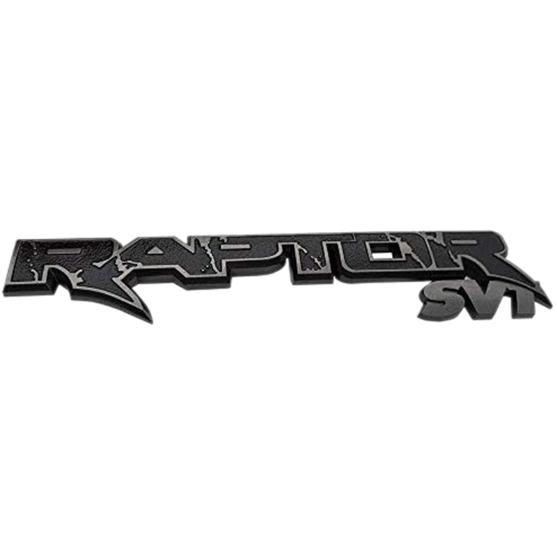 Car Rear Trunk Emblems Raptor SVT Emblem 3D Logo Tailgate Decal Replacement Stickers for Ford F150 2009-2014 | Автомобили и