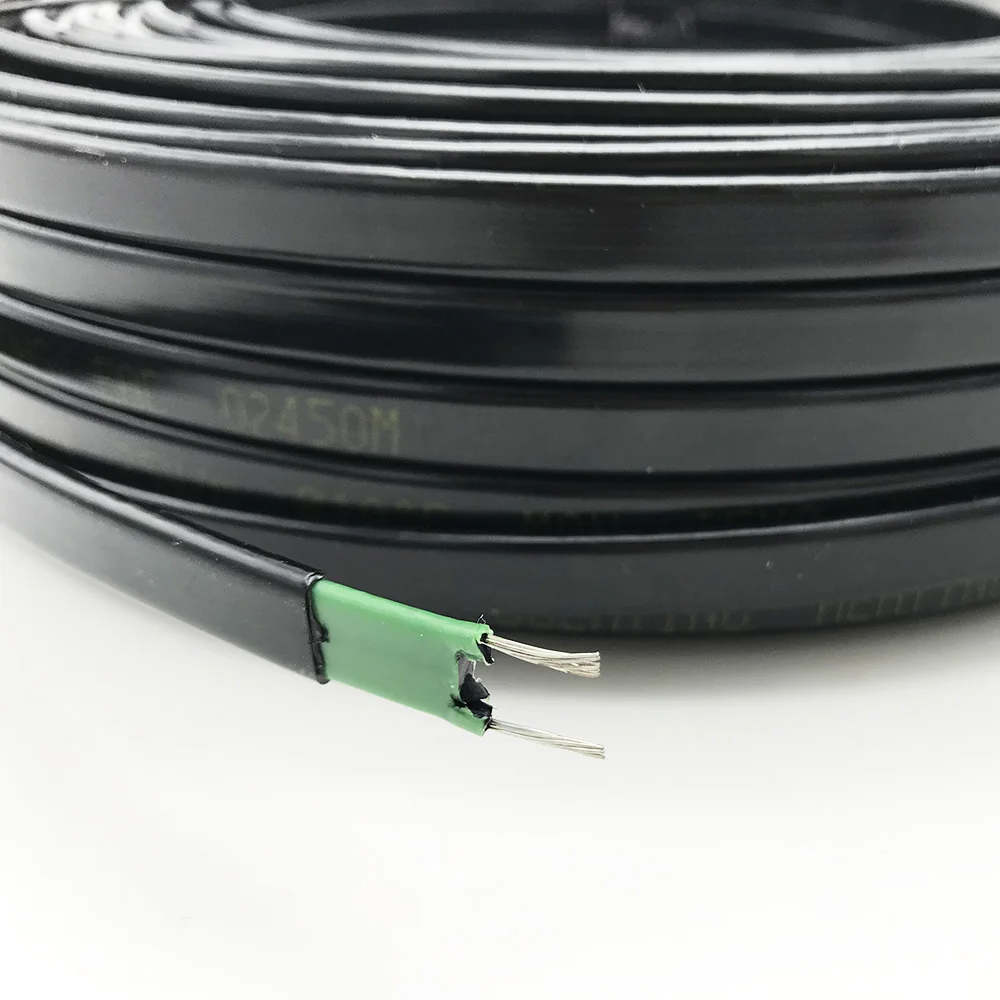 Electric Heater Wire 12V 24V 110V 220 Volts Water Pipe Anti-freeze Frost Protection Heating Cable For Roof Self Regulating 50m
Electric Heater Wire 12V 24V 110V 220 Volts Water Pipe Anti-freeze Frost Protection Heating Cable For Roof Self Regulating 50m