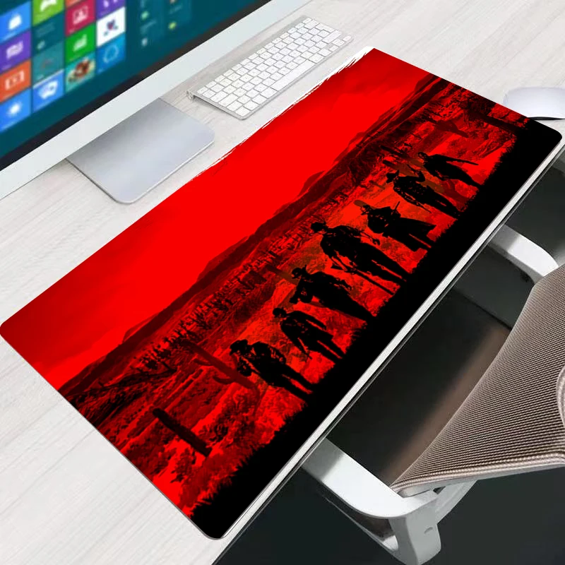 Red Dead Redemption Large Mouse Pad Carpet Laptop Pc Gamer Keyboard Mousepad Edge White Tassel Rubber Table Mat for Pet
Red Dead Redemption Large Mouse Pad Carpet Laptop Pc Gamer Keyboard Mousepad Edge White Tassel Rubber Table Mat for Pet