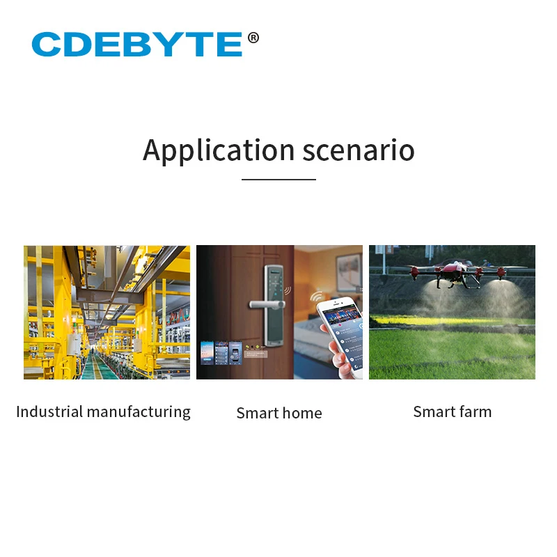 CDEBYTE SX1268 LoRa module E22-400T30D 433MHz 30dBm 8km LoRa UART Wireless module transceiver SMA-K Antenna DIP TTL 3.3V-5V
CDEBYTE SX1268 LoRa module E22-400T30D 433MHz 30dBm 8km LoRa UART Wireless module transceiver SMA-K Antenna DIP TTL 3.3V-5V