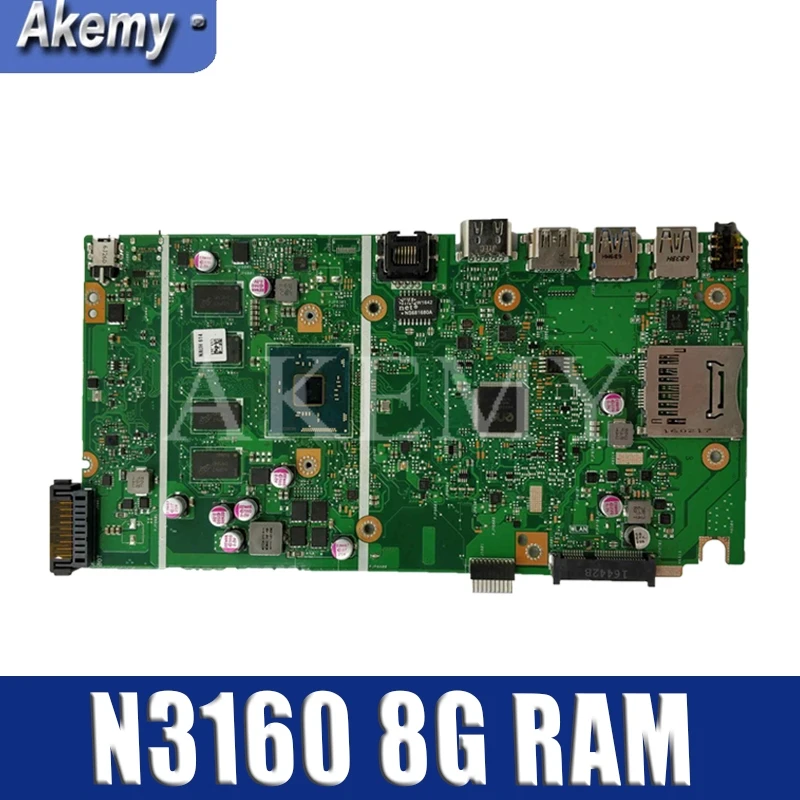 Akemy X541SA материнской платы для материнской платы ноутбука For Asus X541SA X541S F541S процессора / N3160 8GB / Memory протестирован работа 100% исходной платы
Akemy X541SA материнской платы для материнской платы ноутбука For Asus X541SA X541S F541S процессора / N3160 8GB / Memory протестирован работа 100% исходной платы