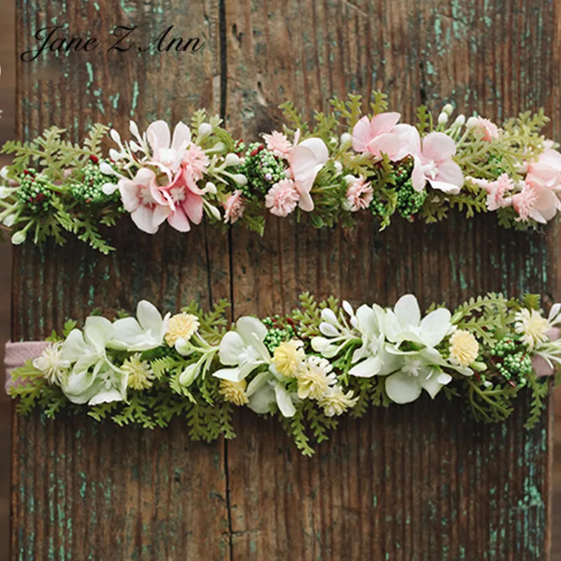 Jane Z Ann Mori hair band flower headband baby 0-1 year newborn photography prop studio shooting accessories 2 colors
Jane Z Ann Mori hair band flower headband baby 0-1 year newborn photography prop studio shooting accessories 2 colors