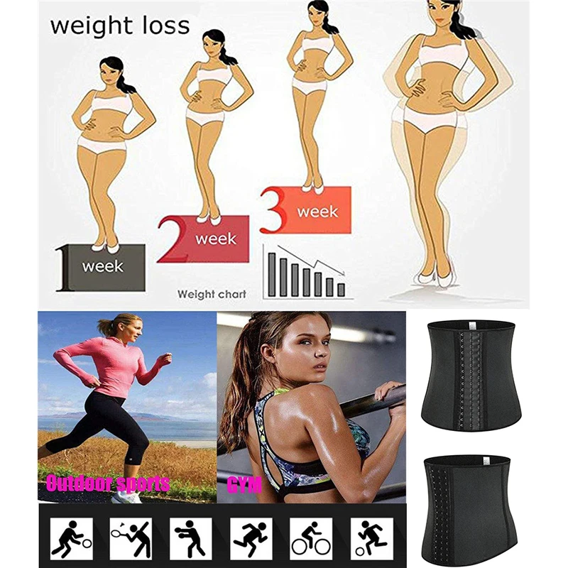 9-Steel-Bones Waist Trainer Cincher Body Shaper Slimming Belt Fitness Neoprene Fat Burner Sweat Trimmer Back Support Shapewear
9-Steel-Bones Waist Trainer Cincher Body Shaper Slimming Belt Fitness Neoprene Fat Burner Sweat Trimmer Back Support Shapewear