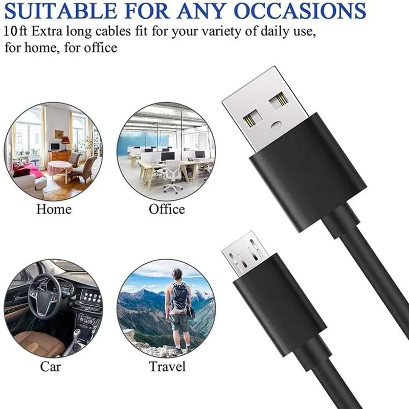 Micro USB Cable Fast Charger for Samsung S7 Edge Xiaomi Huawei Android Mobile Phone 1M Type C Data Cable Tablet Charging Cord
Micro USB Cable Fast Charger for Samsung S7 Edge Xiaomi Huawei Android Mobile Phone 1M Type C Data Cable Tablet Charging Cord