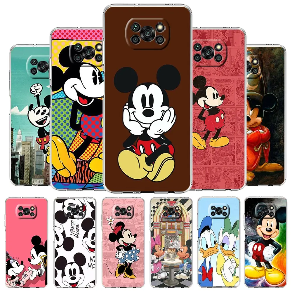 Minnie Mickey Mouse Cover Case for Xiaomi Poco X3 Pro M3 M4 Pro 5G X2 X3 NFC F1 F3 GT Transparent Soft Cases Bag Capa
Minnie Mickey Mouse Cover Case for Xiaomi Poco X3 Pro M3 M4 Pro 5G X2 X3 NFC F1 F3 GT Transparent Soft Cases Bag Capa