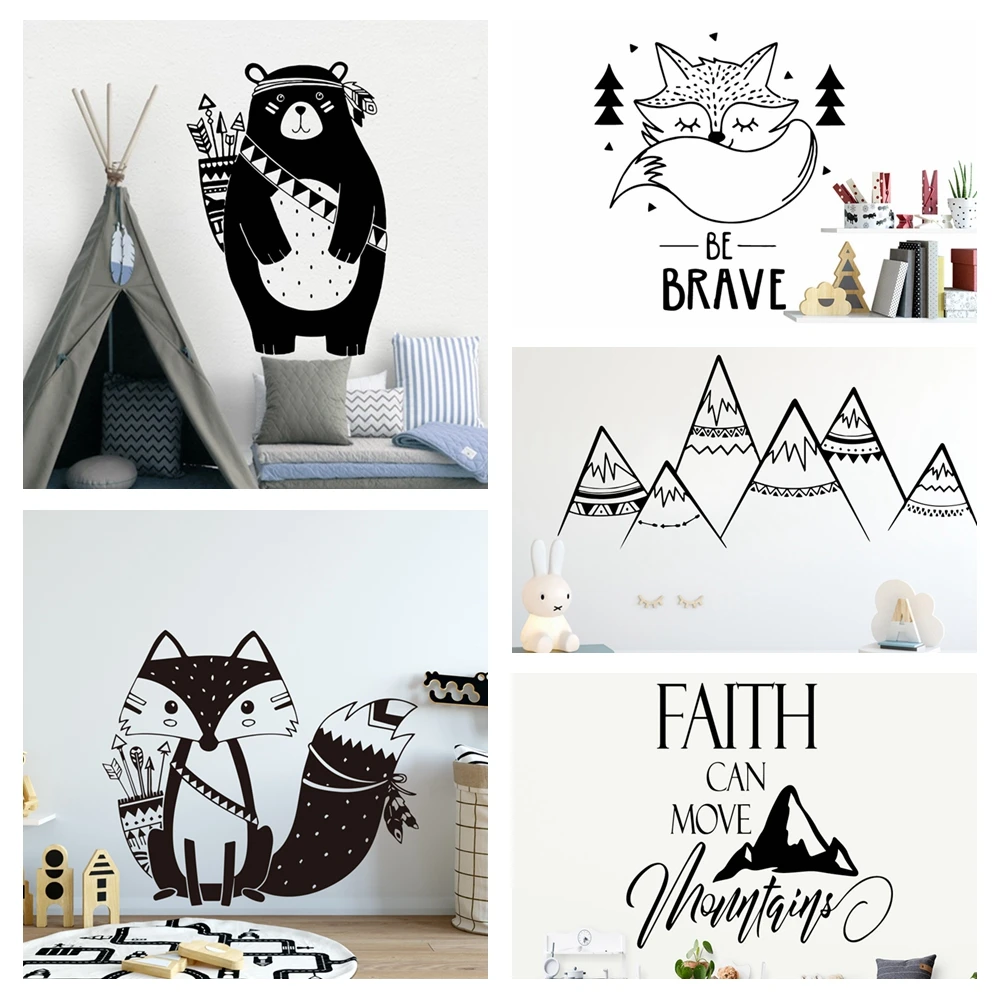 Lovely Fox Animal Wall Sticker Decals for Kids Rooms decoration Wallpaper Baby Room Decor Decal stickers Animals Mural
Lovely Fox Animal Wall Sticker Decals for Kids Rooms decoration Wallpaper Baby Room Decor Decal stickers Animals Mural