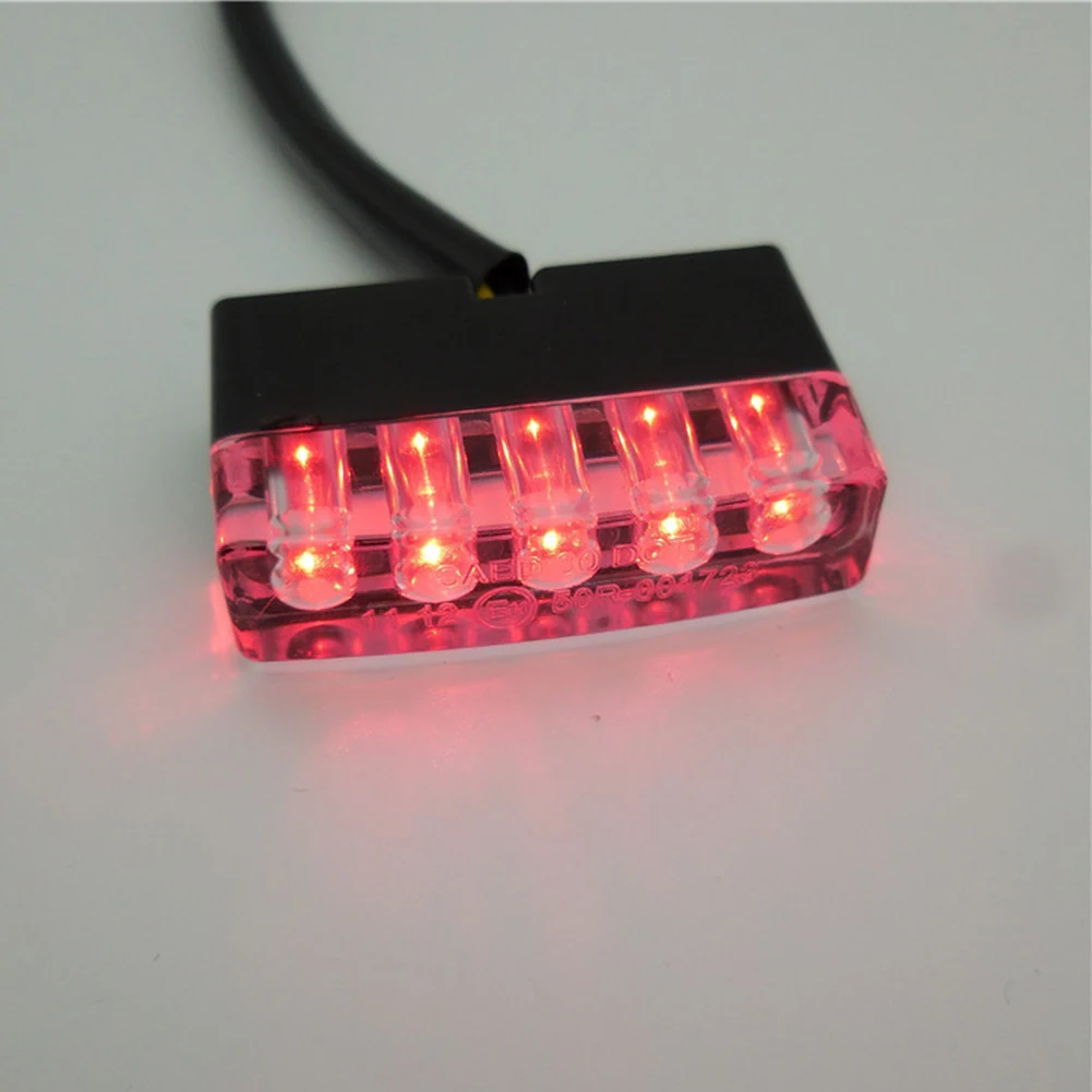 Accessories Tail Safety Motorcycle 12V Easy Install 5 LED Scooter Bike Universal Brake Light
Accessories Tail Safety Motorcycle 12V Easy Install 5 LED Scooter Bike Universal Brake Light