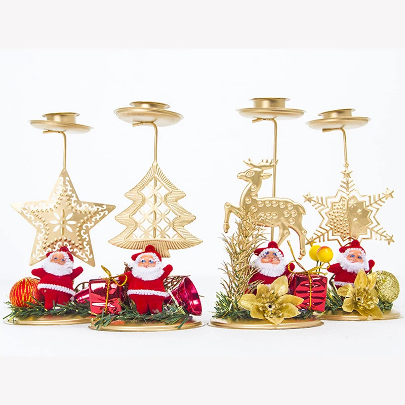 2022 Christmas Candle Holder Santa Claus elk Star Candlestick New Year Table Ornaments Xmas Gift Merry Christmas Decor For home
2022 Christmas Candle Holder Santa Claus elk Star Candlestick New Year Table Ornaments Xmas Gift Merry Christmas Decor For home