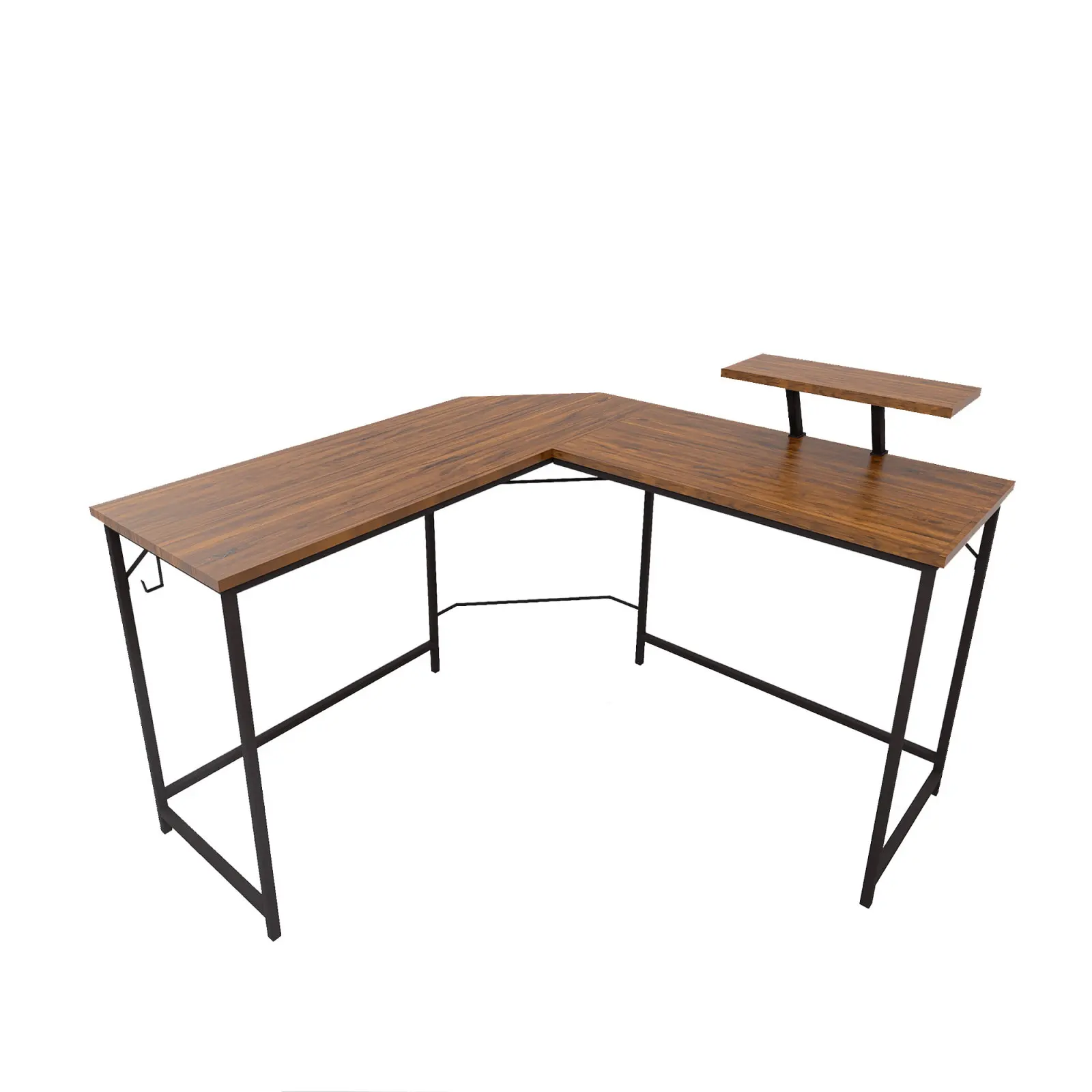 Industrial L-Shaped Desk, Corner Computer Desk PC Laptop Study Table Workstation For Home Office Wood & Metal, Rustic Brown
Industrial L-Shaped Desk, Corner Computer Desk PC Laptop Study Table Workstation For Home Office Wood & Metal, Rustic Brown