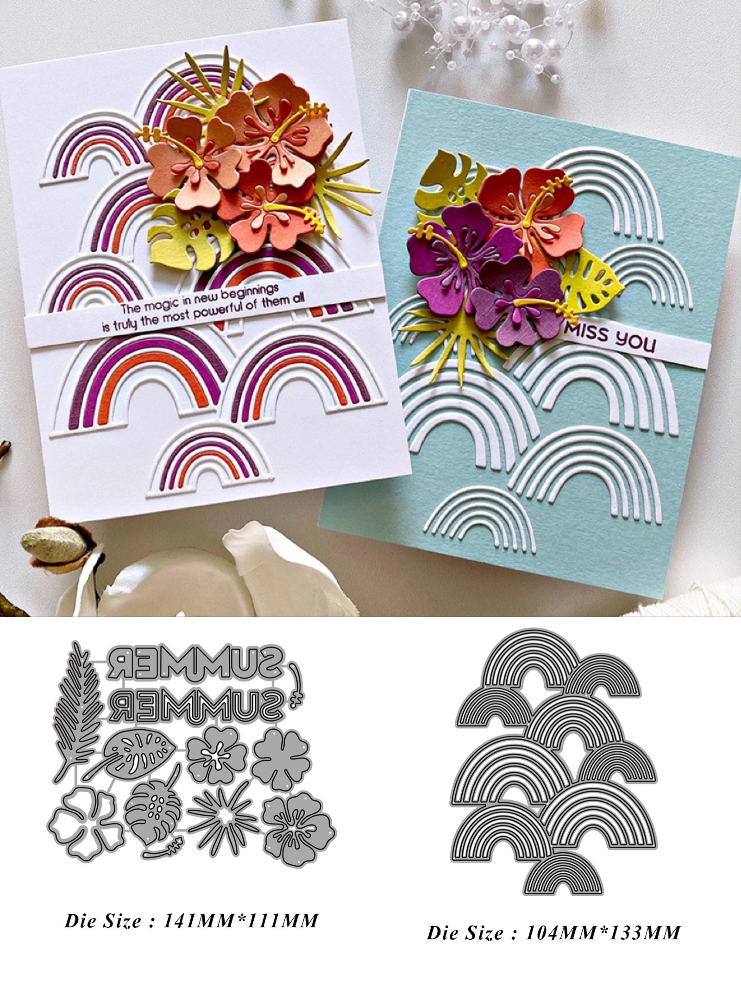 Rainbow Flower leaf New design craft metal template die cutting die scrapbook die-cut photo album paper card craft embossing
Rainbow Flower leaf New design craft metal template die cutting die scrapbook die-cut photo album paper card craft embossing