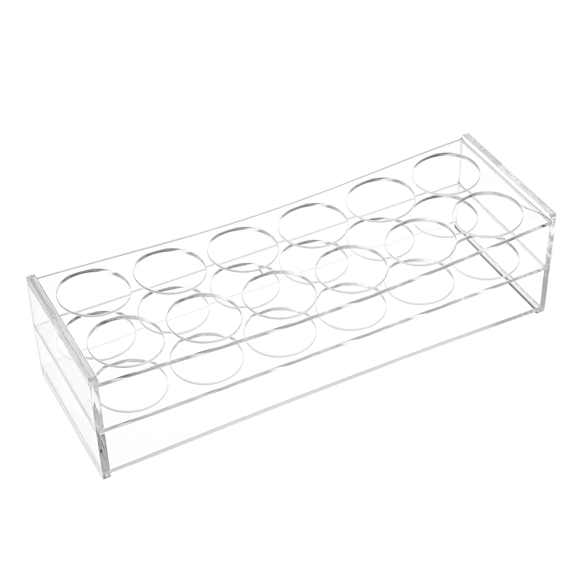 Uxcell Test Tube Rack Holder 40mm Hole Diameter 12-Well Acrylic Clear for Lab Tube 100ml
Uxcell Test Tube Rack Holder 40mm Hole Diameter 12-Well Acrylic Clear for Lab Tube 100ml