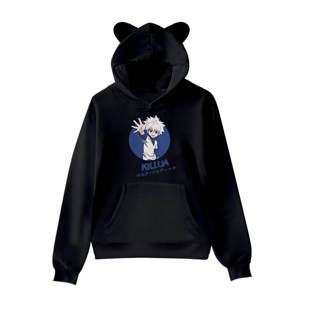 Kawaii Cat Ears Hoodies Hunter X Hunter Hoodie Anime Sweatshirt kids Boys Girls 3D Cartoon Streetwear Tracksuits kids Clothes
Kawaii Cat Ears Hoodies Hunter X Hunter Hoodie Anime Sweatshirt kids Boys Girls 3D Cartoon Streetwear Tracksuits kids Clothes