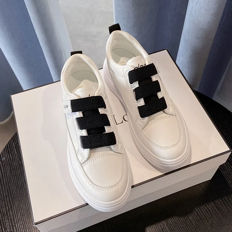 Women Sneakers Leather Shoes Spring Trend Casual breathable non-slip lace-up Sneakers Female New Fashion ComfortVulcanized Shoes
Women Sneakers Leather Shoes Spring Trend Casual breathable non-slip lace-up Sneakers Female New Fashion ComfortVulcanized Shoes