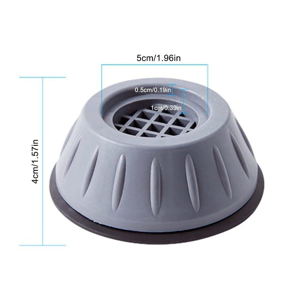 2/4pcs Home Anti-vibration Pads For Washing Supplies 4cm High Anti-walking Anti-slip Pads For Bath Washing Machine Tools
2/4pcs Home Anti-vibration Pads For Washing Supplies 4cm High Anti-walking Anti-slip Pads For Bath Washing Machine Tools