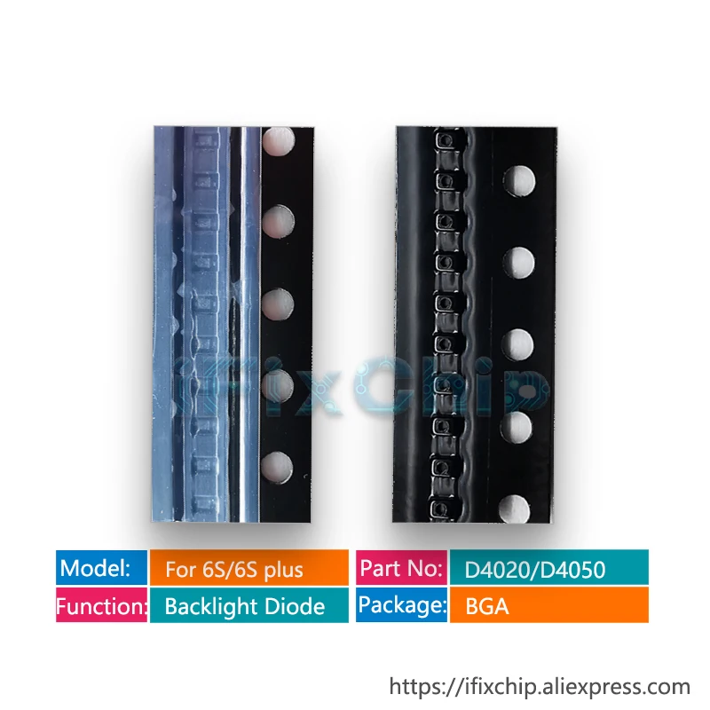 20pcs/lot D4020 For iPhone 6S/6s plus D4050 boost diode ic Back light LED BACKLIGHT DRIVER Diode
20pcs/lot D4020 For iPhone 6S/6s plus D4050 boost diode ic Back light LED BACKLIGHT DRIVER Diode