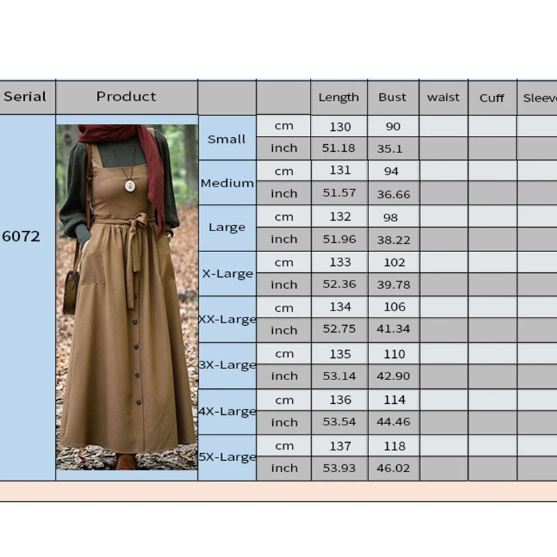 Lugentolo Strap Dress Women Plus Size Lace-up Solid Color Buttons Spring Fashion Loose Casual A-Line Long Dress
Lugentolo Strap Dress Women Plus Size Lace-up Solid Color Buttons Spring Fashion Loose Casual A-Line Long Dress