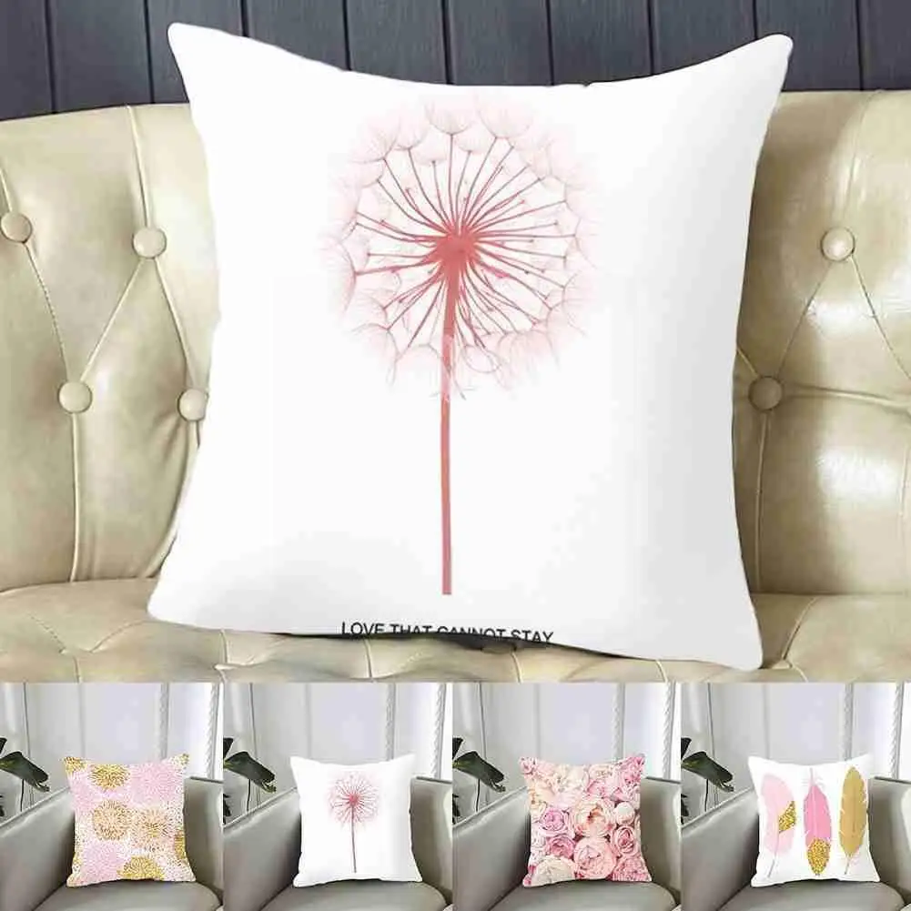 Pink Feather Pillowcase Decorative Sofa Cushion Case Decor 45*45cm Cover Cute Home Bed Pillow Car Case Pillow Cushion Cover G4R9
Pink Feather Pillowcase Decorative Sofa Cushion Case Decor 45*45cm Cover Cute Home Bed Pillow Car Case Pillow Cushion Cover G4R9