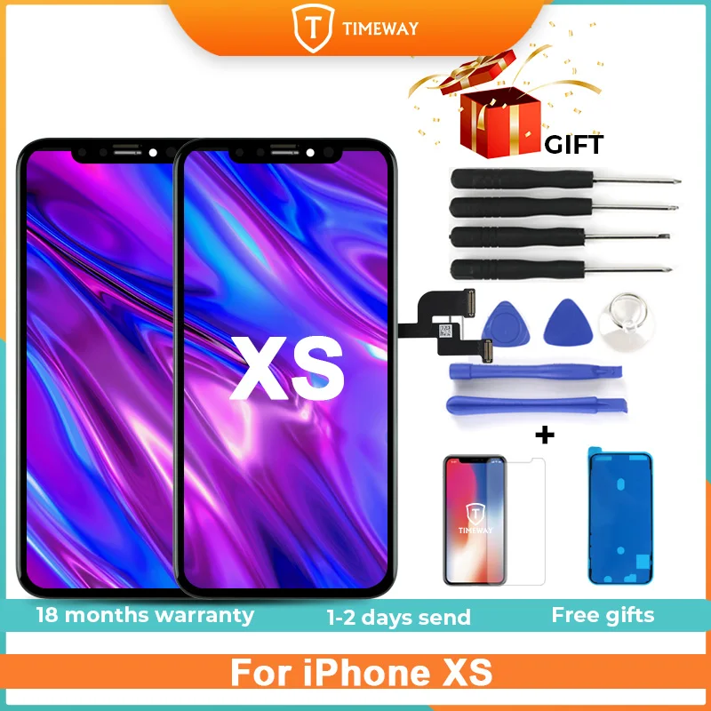 OEM LCD For iPhone XS With Digitizer 3D Touch Screen Replacement Assembly Parts For iPhone XS LCD Support True-Tone
OEM LCD For iPhone XS With Digitizer 3D Touch Screen Replacement Assembly Parts For iPhone XS LCD Support True-Tone