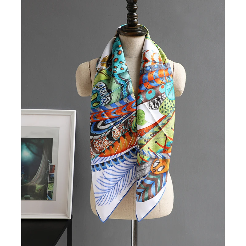 100% Natural Silk Mulberry* Scarf Silk Scarf 90*90cm Designer Silk Scarf Hand Rolled Edges foulard en soie luxe
100% Natural Silk Mulberry* Scarf Silk Scarf 90*90cm Designer Silk Scarf Hand Rolled Edges foulard en soie luxe