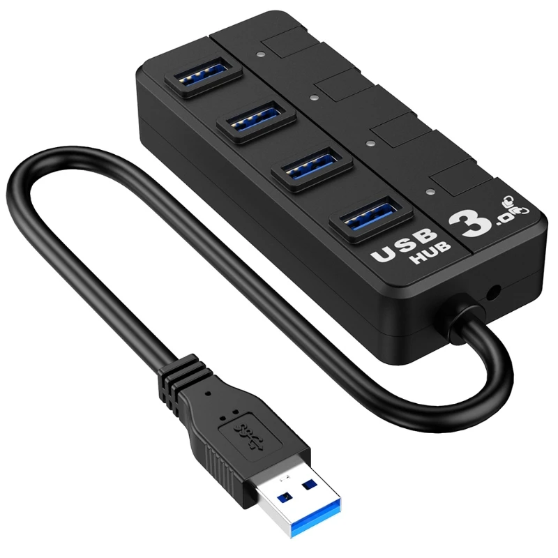 4-портовый концентратор USB 3,0 не требует драйвера, удлинитель USB с выключателями, адаптер питания, поддержка разветвителя, компьютерные аксес...
4-портовый концентратор USB 3,0 не требует драйвера, удлинитель USB с выключателями, адаптер питания, поддержка разветвителя, компьютерные аксес...