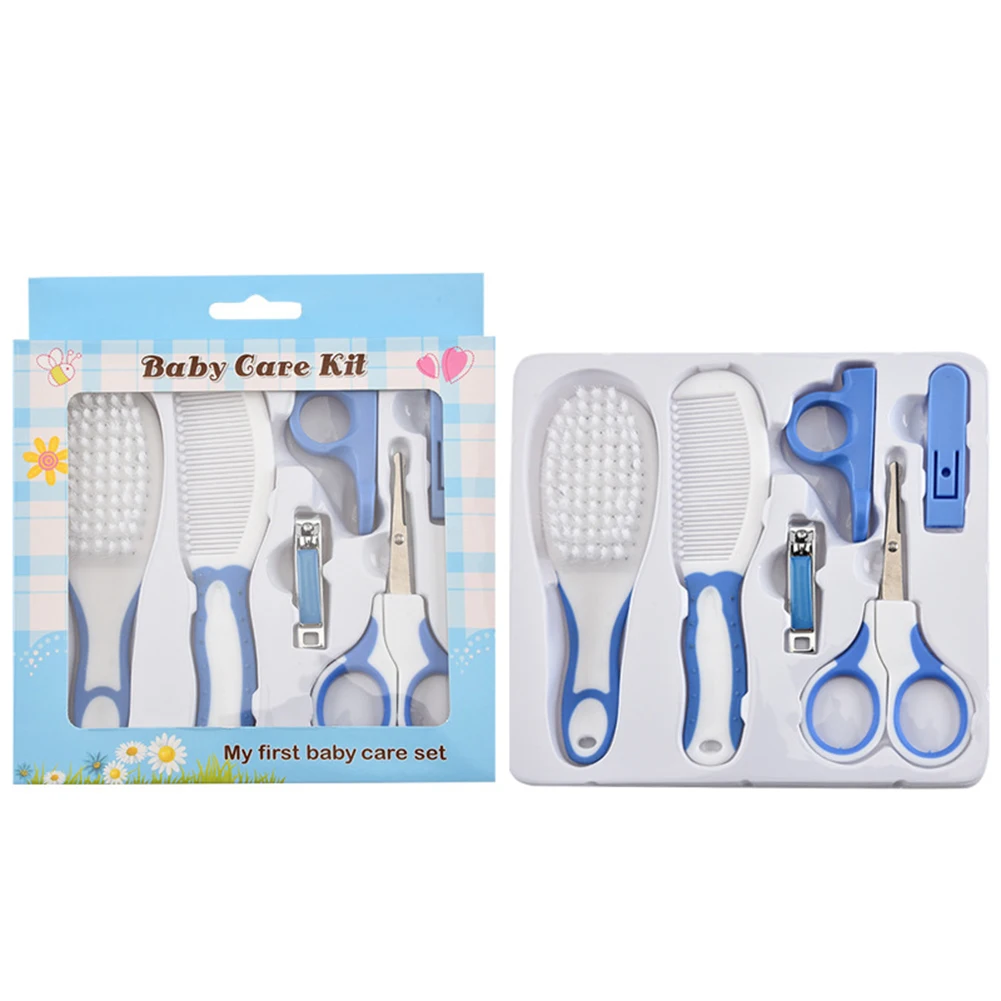 Baby Nail And Hair Kit 6-in-1 Safe Care Kit For Newborn With Scissors Comb Nail Clippers Baby Manicure Kit
Baby Nail And Hair Kit 6-in-1 Safe Care Kit For Newborn With Scissors Comb Nail Clippers Baby Manicure Kit