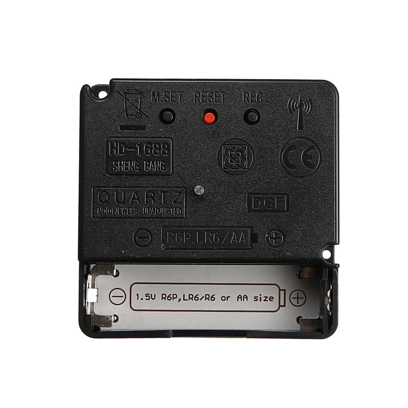 DIY Repair Black Quartz Clock Movement Radio Controlled DCF Quartz Clock Mechanism Tool Accessories For European Region
DIY Repair Black Quartz Clock Movement Radio Controlled DCF Quartz Clock Mechanism Tool Accessories For European Region