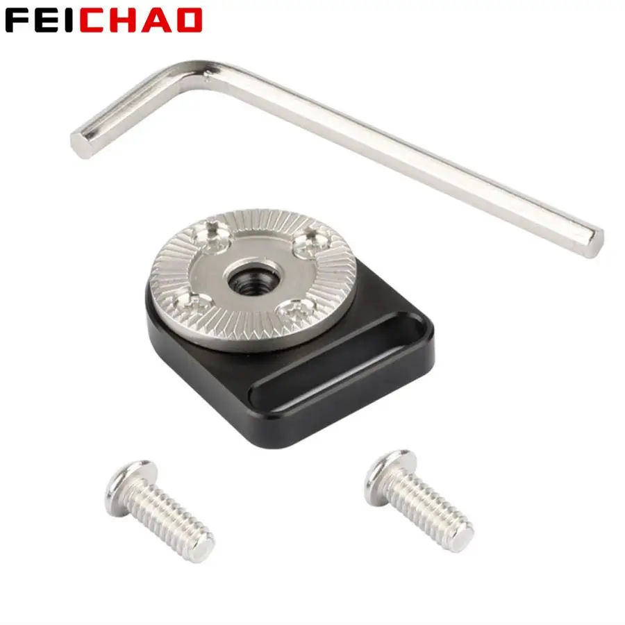 Aluminum Alloy Standard M6 Female Arri Rosette Connecting Mount Adapter with 1/4" Screw For DSLR Camera Photo Studio Accessories
Aluminum Alloy Standard M6 Female Arri Rosette Connecting Mount Adapter with 1/4" Screw For DSLR Camera Photo Studio Accessories