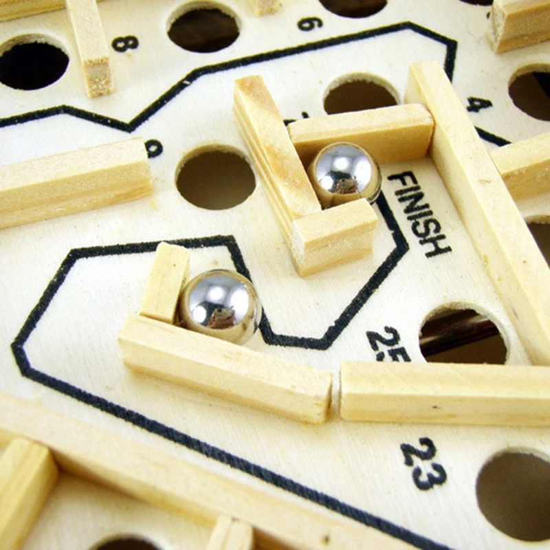 3D Maze Ball Games Knob Wooden Labyrinth Toys Children Educational Toy Handcrafted Puzzles Rolling Beads Kid Boy Gift
3D Maze Ball Games Knob Wooden Labyrinth Toys Children Educational Toy Handcrafted Puzzles Rolling Beads Kid Boy Gift