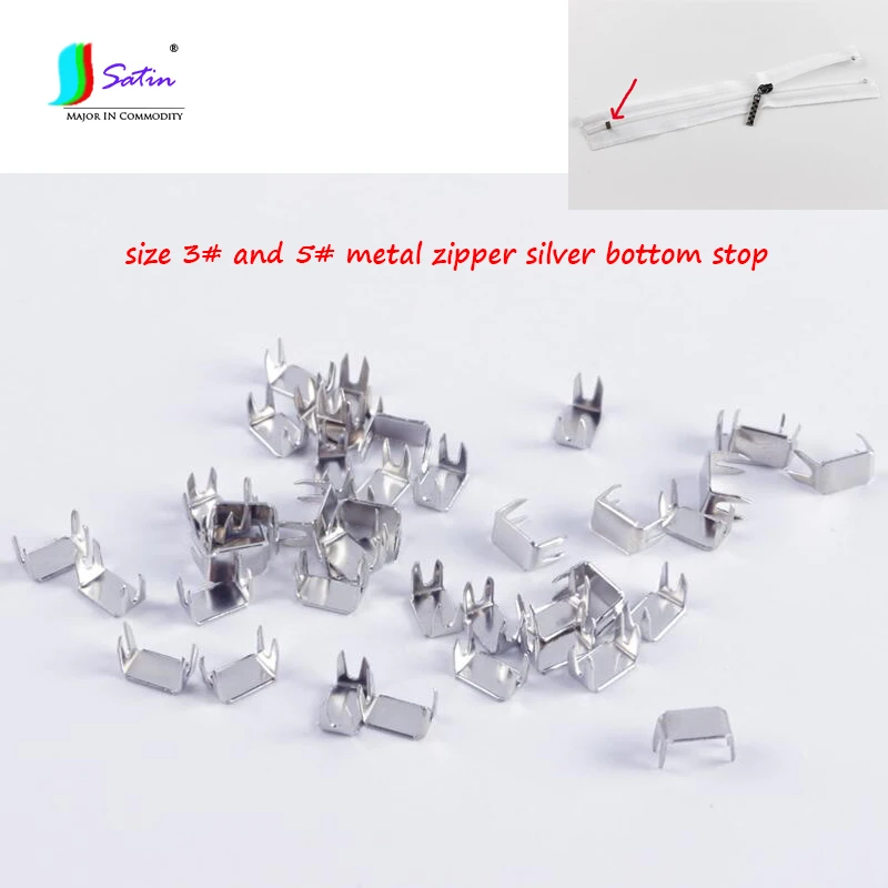 Wholesale 200pcs 5# 3# Metal Zipper silver Bottom Stop,Decoration DIY Clothing Sew Repair Zipper Accessory Bottom Stopper
Wholesale 200pcs 5# 3# Metal Zipper silver Bottom Stop,Decoration DIY Clothing Sew Repair Zipper Accessory Bottom Stopper