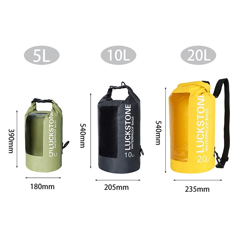 Water Bags Rafting Water Travel High-Quality Environment-Friendly Tough Swimming Bag Waterproof With Window Hot Sell
Water Bags Rafting Water Travel High-Quality Environment-Friendly Tough Swimming Bag Waterproof With Window Hot Sell