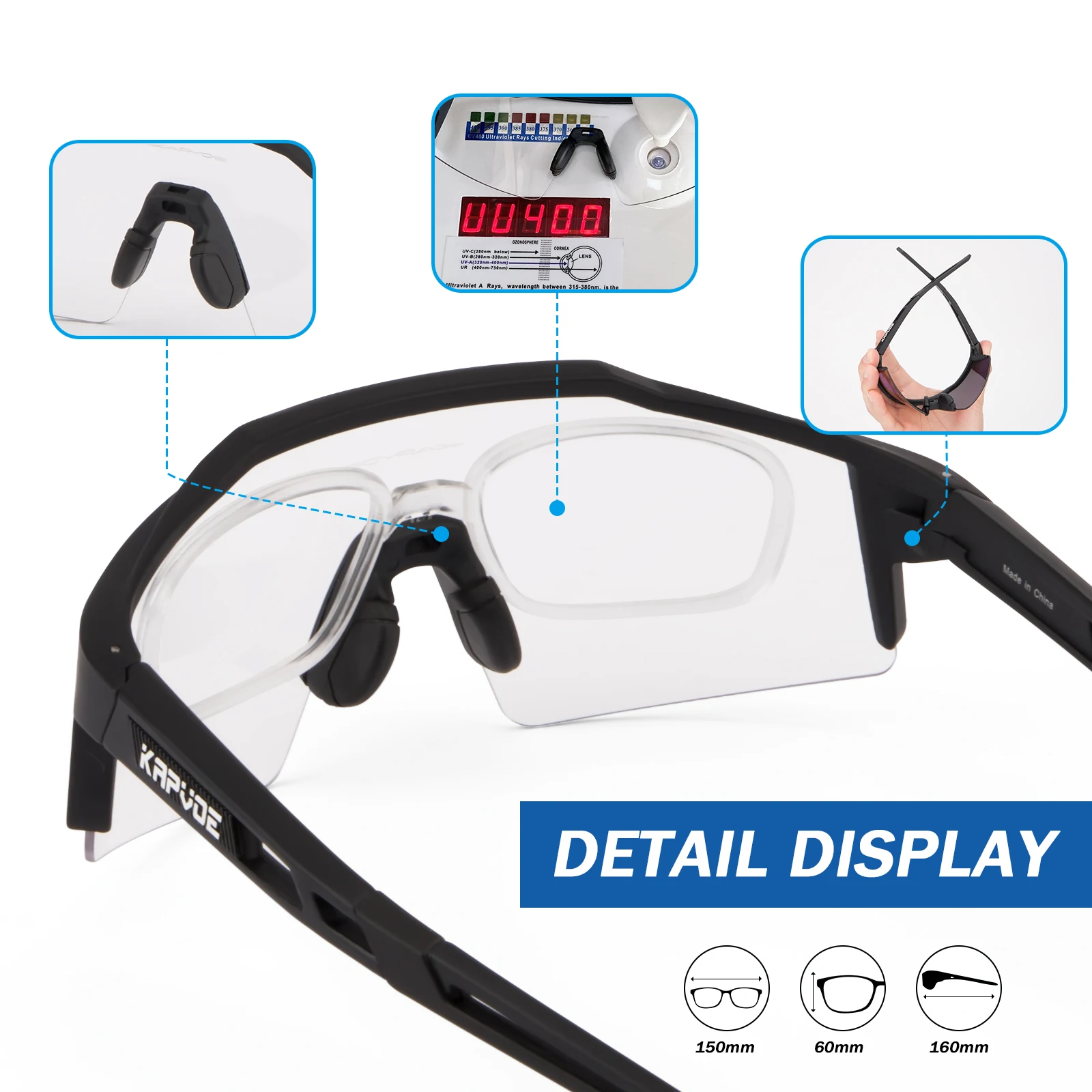Kapvoe Photochromic Sports Cycling Glasses Cycling Goggles Men Women Bike Glasses Cycling Sunglasses Oculos De Ciclismo
Kapvoe Photochromic Sports Cycling Glasses Cycling Goggles Men Women Bike Glasses Cycling Sunglasses Oculos De Ciclismo
