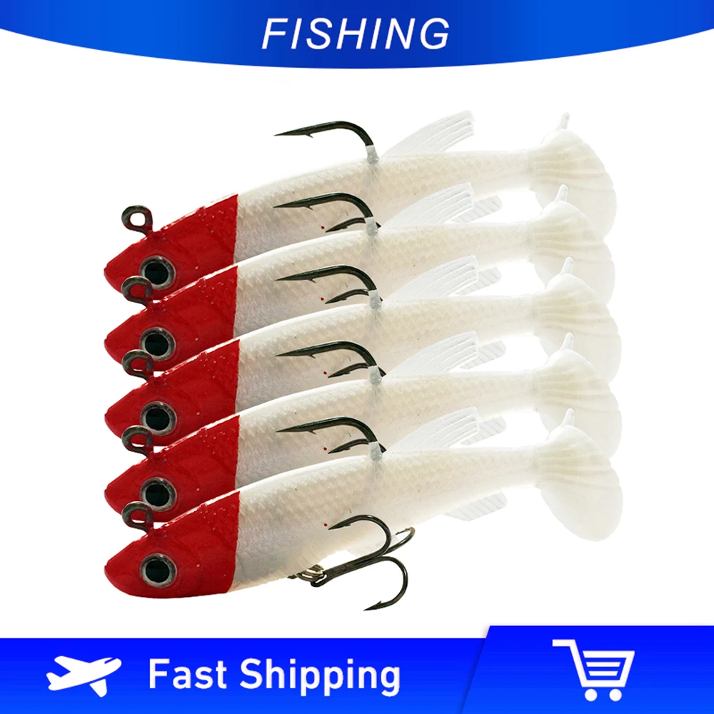 Afishlure мягкая рыболовная приманка с красной ручкой 10 шт./лот 80 мм 13 г морской окунь Карп Рыболовная свинцовая рыболовная джиг силиконовая воб...
Afishlure мягкая рыболовная приманка с красной ручкой 10 шт./лот 80 мм 13 г морской окунь Карп Рыболовная свинцовая рыболовная джиг силиконовая воб...