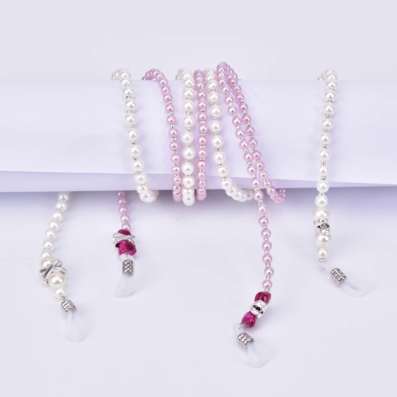 Fashion Imitation Pearl Beads Sunglasses Eyeglass Lanyard Cord Chain Neck Holding Strap
Fashion Imitation Pearl Beads Sunglasses Eyeglass Lanyard Cord Chain Neck Holding Strap