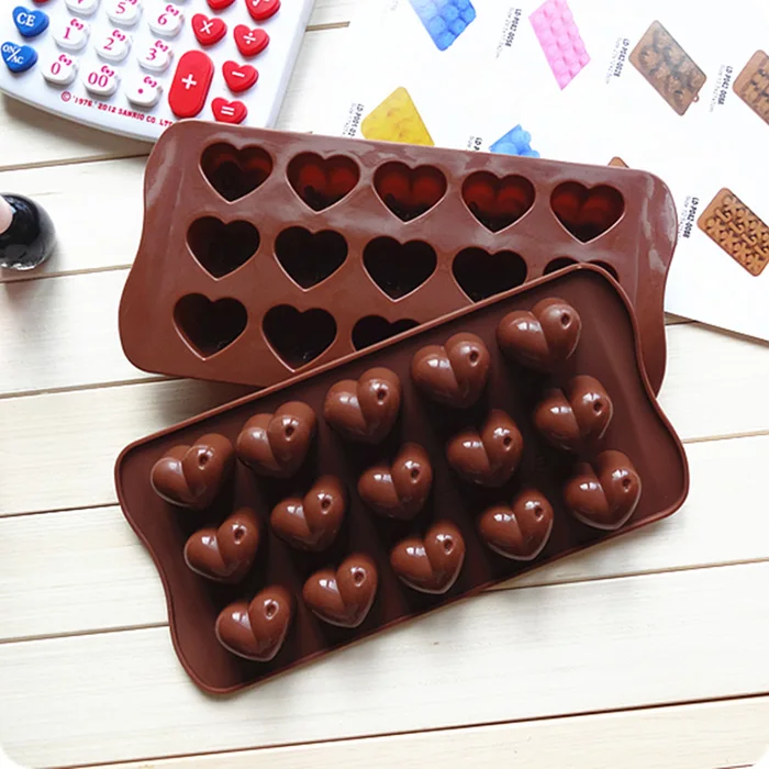 Cake Mold Love Heart Shape Ice Cube Tray Durable For Chocolate Cookie Candy Silicone Mould Non-toxic Eco-friendly Material
Cake Mold Love Heart Shape Ice Cube Tray Durable For Chocolate Cookie Candy Silicone Mould Non-toxic Eco-friendly Material