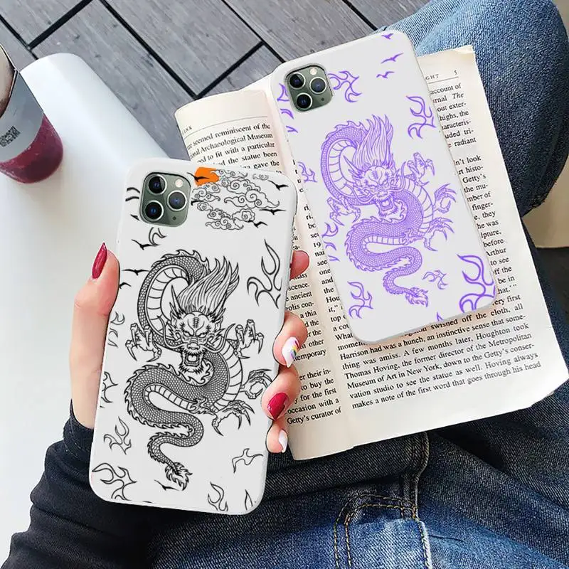Fashion Dragon Phone Case White Candy Color for iPhone 6 7 8 11 12 s mini pro X XS XR MAX Plus
Fashion Dragon Phone Case White Candy Color for iPhone 6 7 8 11 12 s mini pro X XS XR MAX Plus