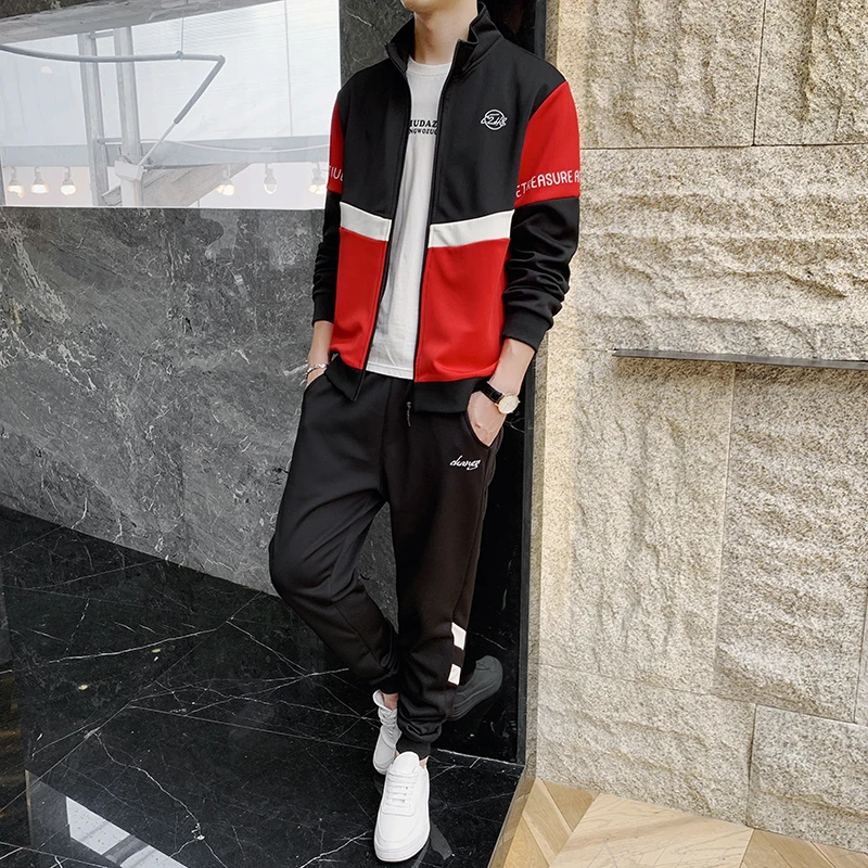 Tracksuit Men Harajuku Color Jacket Streetwear Mens Hip Hop Windbreaker Jacket Set Printed Street Dance Coat Autumn Clothes 2020
Tracksuit Men Harajuku Color Jacket Streetwear Mens Hip Hop Windbreaker Jacket Set Printed Street Dance Coat Autumn Clothes 2020