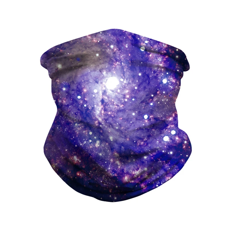 

Purple Dream Star Camping Hiking Scarves Neck Gaiter Cycling Sports Bandana Outdoor Activities Riding Headwear Party Scarf Neck