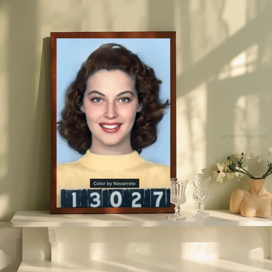 Шелковый постер AVA GARDNER домашний декор 24x36 дюймов|Рисование и каллиграфия| |