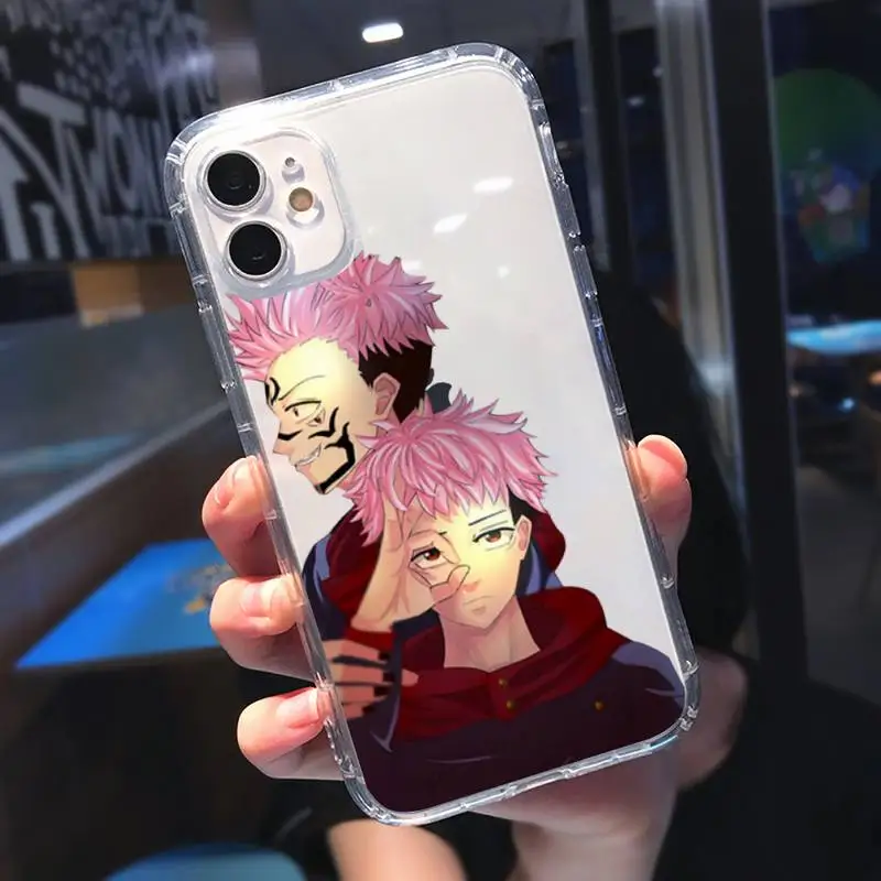 Jujutsu Kaisen Anime Gojo Satoru Phone Case Transparent soft For iphone 5 5s 5c se 6 6s 7 8 11 12 plus mini x xs xr pro max
Jujutsu Kaisen Anime Gojo Satoru Phone Case Transparent soft For iphone 5 5s 5c se 6 6s 7 8 11 12 plus mini x xs xr pro max