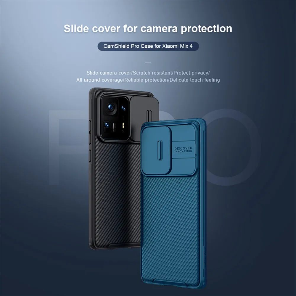 For Xiaomi Mi Mix 4 NILLKIN CamShield Pro Case Camera Protection Slide Cover Back Shell PC+TPU Matte
For Xiaomi Mi Mix 4 NILLKIN CamShield Pro Case Camera Protection Slide Cover Back Shell PC+TPU Matte