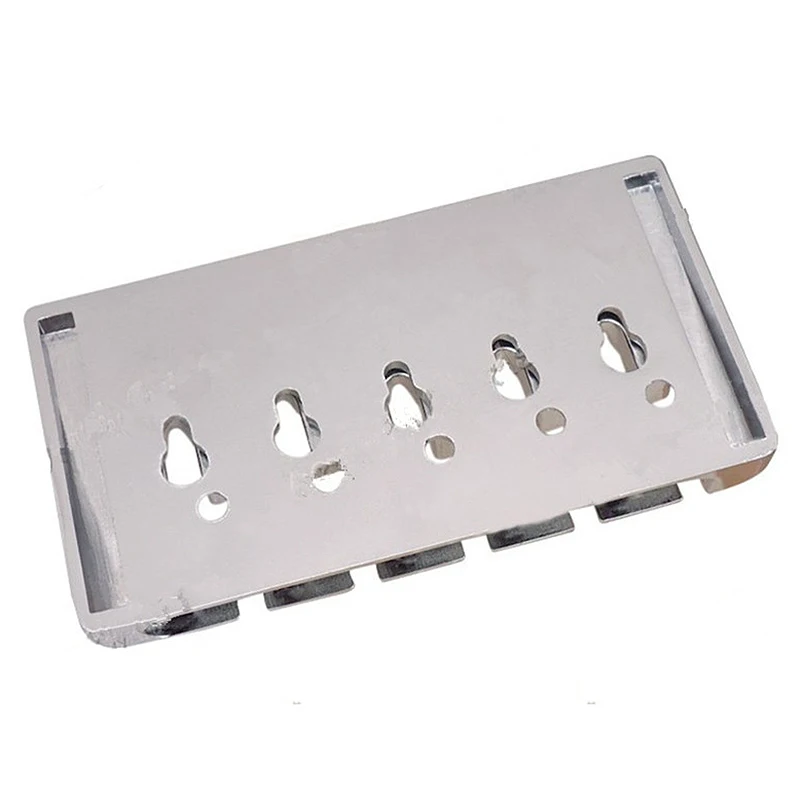 Vintage L Shape Saddle Bridge for 5 String Electric B Guitar Accessories Parts Top Load or Strings Through Body
Vintage L Shape Saddle Bridge for 5 String Electric B Guitar Accessories Parts Top Load or Strings Through Body