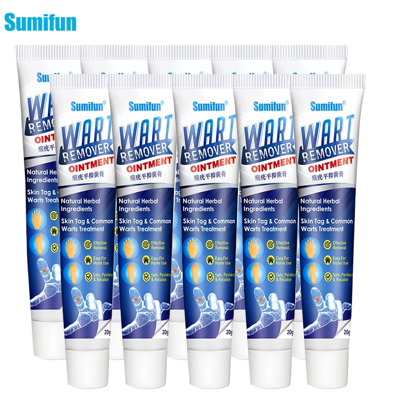 10pcs Warts Remover Treatment Cream Antibacterial Ointment Wart Skin Tag Remover Herbal Extract Corn Plaster Warts Ointment
10pcs Warts Remover Treatment Cream Antibacterial Ointment Wart Skin Tag Remover Herbal Extract Corn Plaster Warts Ointment