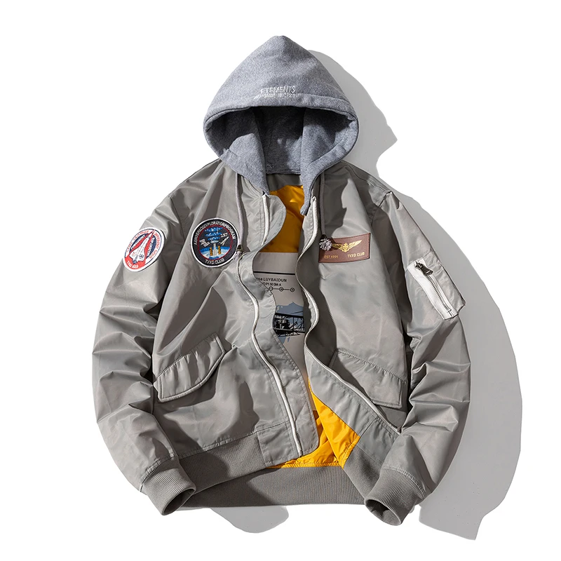 Men Streetwear Bomber Jackets Mens Fashions Windbreaker Harajuku Jackets Male Hot Sale Outerwear Waterproof Coats Brand Clothing
Men Streetwear Bomber Jackets Mens Fashions Windbreaker Harajuku Jackets Male Hot Sale Outerwear Waterproof Coats Brand Clothing