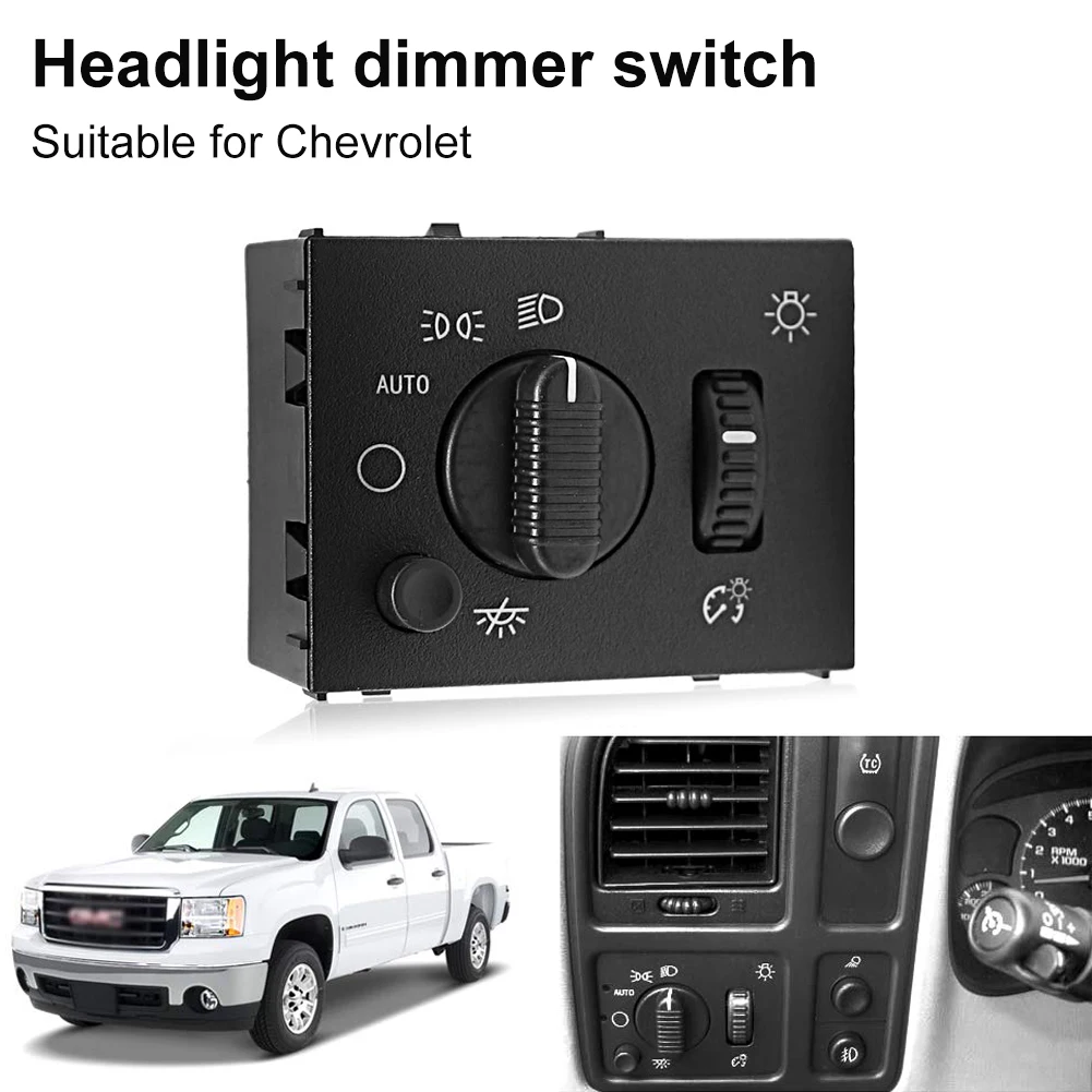 Headlight Control Switch Fit for Chevy Silverado Gmc Sierra Yukon D1595g 1s8489 19381535 Headlamp Dimmer Switch
Headlight Control Switch Fit for Chevy Silverado Gmc Sierra Yukon D1595g 1s8489 19381535 Headlamp Dimmer Switch