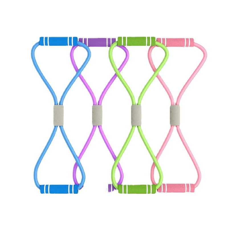 Yoga Resistance Sports Belt TPE Drawstring 8 Words Fitness Chest Expansion Elastic Muscle Training Tension Rope Equipment
Yoga Resistance Sports Belt TPE Drawstring 8 Words Fitness Chest Expansion Elastic Muscle Training Tension Rope Equipment