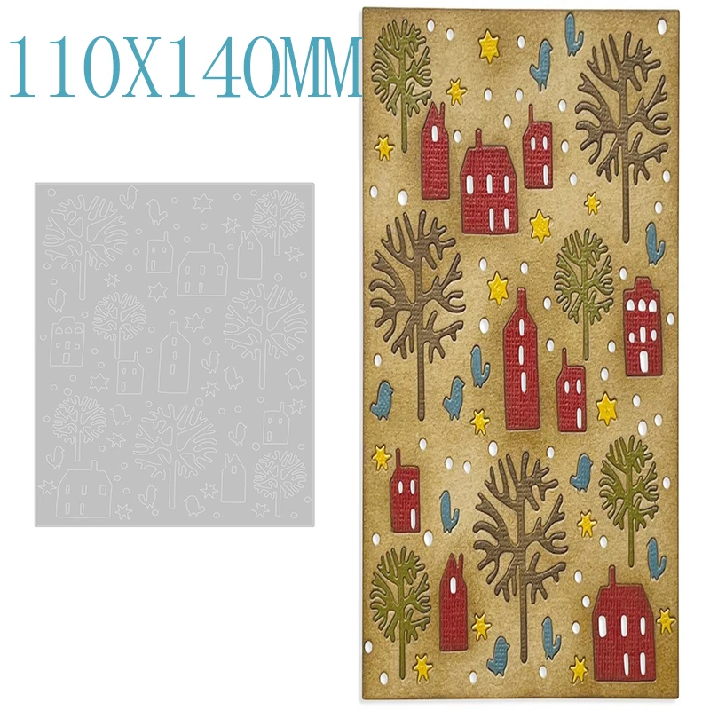 Christmas House Metal Cutting Dies Stencils Scrapbooking Embossing DIY Crafts Paper Cards Album Decor Metal Dies Cut
Christmas House Metal Cutting Dies Stencils Scrapbooking Embossing DIY Crafts Paper Cards Album Decor Metal Dies Cut